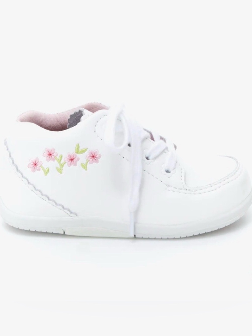 Stride Rite Emilia Leather Sneakers Size 4M